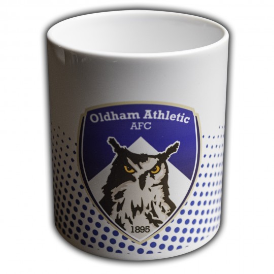 Oldham Club Crest Mug