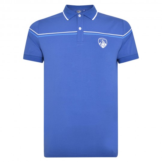 Oldham Jersey Chest Stripe Polo - Adult