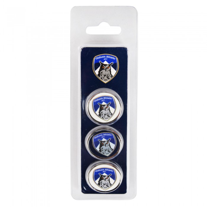 Oldham 3Pack Golf Ball Markers