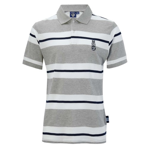 Oldham Pique Stripe Polo Shirt