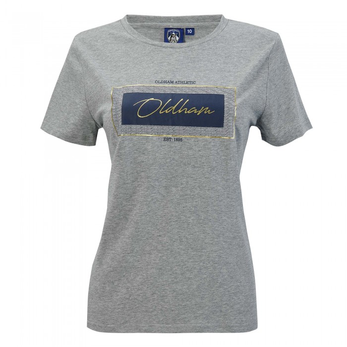 Oldham Foil Print T-Shirt